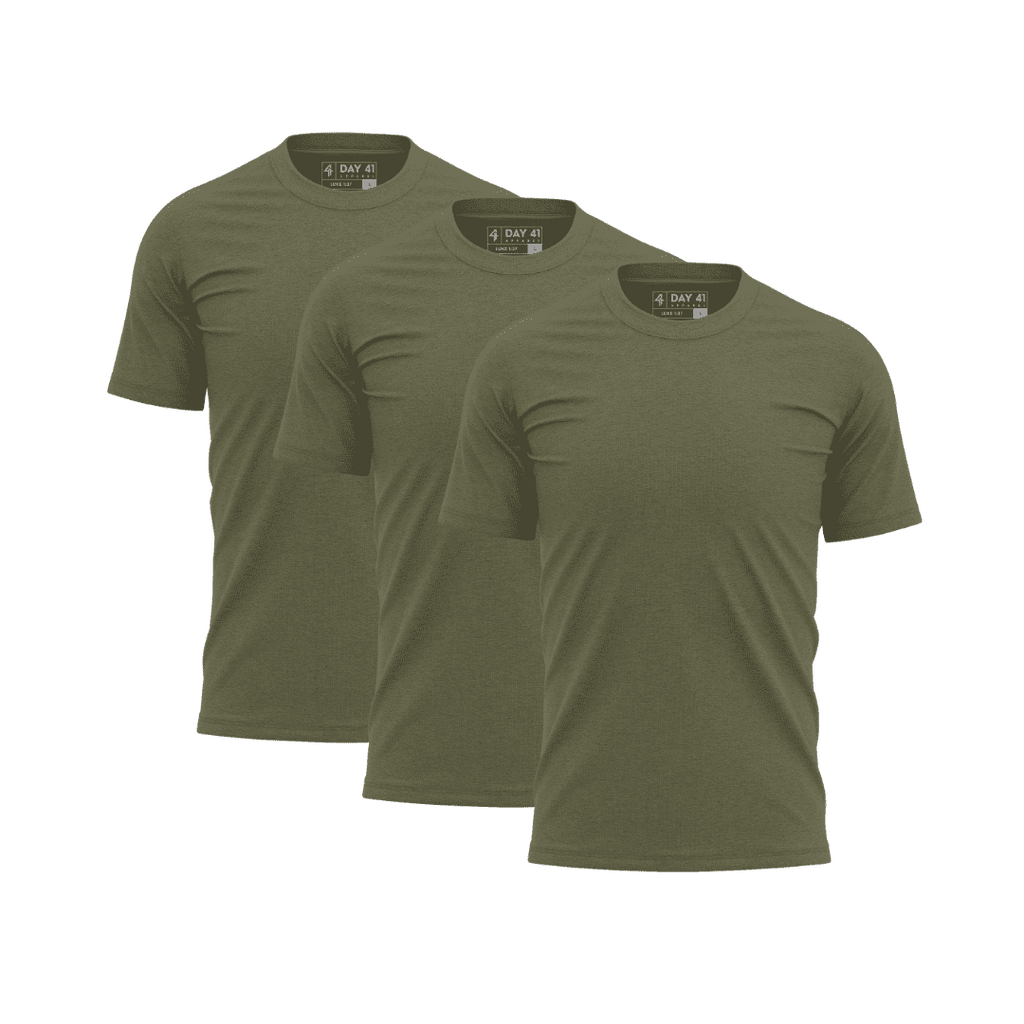 Military Green Basics (3 Pack)